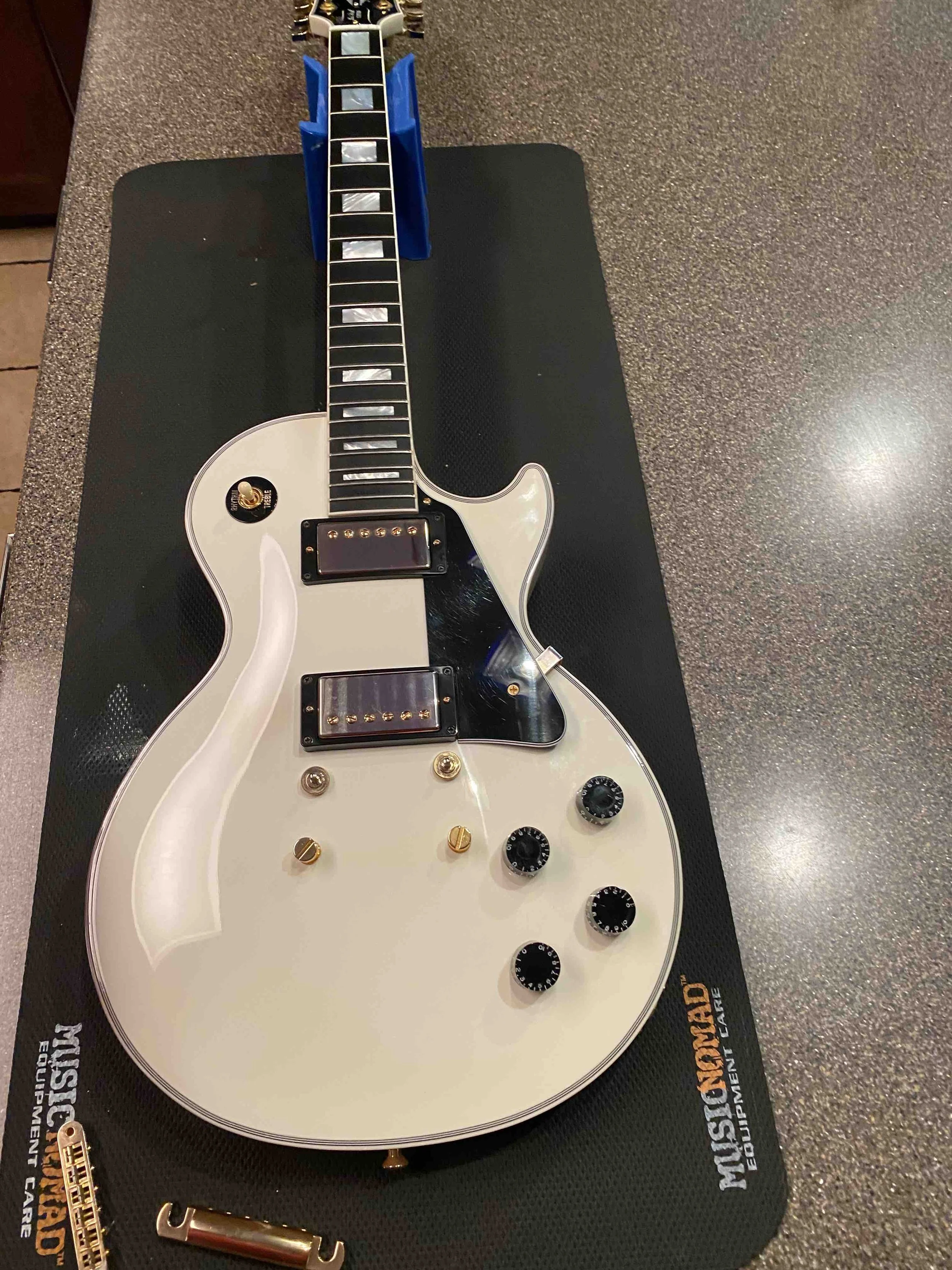2017 Gibson Les Paul Custom Alpine White Custom Shop - SOLD